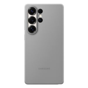 Samsung Galaxy S25 Couvercle en silicone ultra – gris Samsung Galaxy S25 Ultra Silicone Cover – Gray