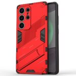 Craftsman Cover avec Kickstand – Samsung Galaxy S25 Ultra – Rediderwood Craftsman Cover avec Kickstand – Samsung Galaxy S25 Ultra – Red