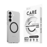 Care by Panzerglass Samsung Galaxy S25 + (plus) Case de combat urbain phare – Qi compatible – transparent / blackcare par Panzerglass Samsung Galaxy S25 + (plus) Case de combat urbain – Qi compatible – transparent / noir