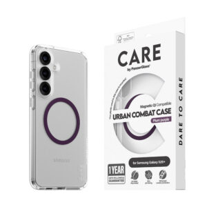 Soins par Panzerglass Samsung Galaxy S25 + (plus) Case de combat urbain phare – Qi Compatible – transparent / prune violecare par Panzerglass Samsung Galaxy S25 + (plus) Case de combat urbain – Qi Compatible – transparent / Plum Purple Purple Purple Urban