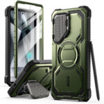 Supcase Iblsn Armorbox Samsung Galaxy S25 Ultra Cover – Magsafe Compatible – Grønsupcase Iblsn Armorbox Samsung Galaxy S25 Ultra Cover – Magsafe Compatible – Green