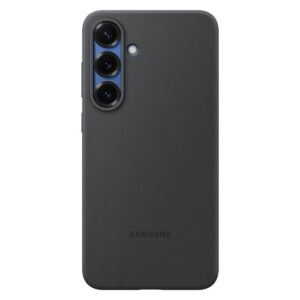 Couverture de silicone Samsung Galaxy S25 + (plus) – Blackoriginal Samsung Galaxy S25 + (plus) Couverture en silicone – Black