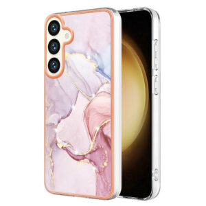 Samsung Galaxy S25 + (plus) / S24 + (plus) Modèle de motif en marbre Couverture en plastique – Rose Goldeiderwood Samsung Galaxy S25 + (plus) / S24 + (plus) Modèle de motif en marbre Couvre en plastique en or rose
