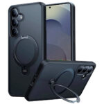 Torras Samsung Galaxy S25 + (plus) Hybrid Cover with Kickstand – Magsafe Compatible – Black Torras Samsung Galaxy S25 + (Plus) Hybrid Cover with Kickstand – Magsafe Compatible – Black