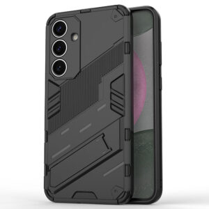 Samsung Galaxy S25 + Craftsmancover avec stand de coup de pied construit – Black Samsung Galaxy S25 + Couverture d'artisan avec un stand de coup de pied construit – noir