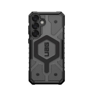 Samsung Galaxy S25 + (plus) UAG Pathfinder Series Cover – QI Compatible – Clear / Ashsamsung Galaxy S25 + (plus) UAG Pathfinder Series Cover – QI Compatible – Clear / Ash