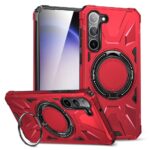 Samsung Galaxy S25 + / S24 + (Plus) Couverture d'artisan avec Kickstand et Magsafe – Compatible – Rediderwood Samsung Galaxy S25 + / S24 + (Plus) Couverture artisan
