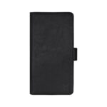 Samsung Galaxy S25 + (plus) Portefeuille 2-en-1 Couverture en cuir artificiel avec porte-cartes-noir Samsung Galaxy S25 + (Plus) Portefeuille 2-en-1 Couverture en cuir artificiel avec porte-carte-noir-noir