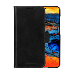 Samsung Galaxy S25 + (plus) – DBRAMANTE1928 LYNGE GOLINE CUIR 2 -IN -1 COUVERTURE – Blacksamsung Galaxy S25 + (Plus) – DBRAMANTE1928 LYNGE GÉNINE COUVERTURE 2-IN -1 COVER – Black