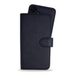 Holdit Samsung Galaxy S25 + (Plus) Coubelle en cuir de boîtier Aimant M. Pung – Sortholdit Samsung Galaxy S25 + (Plus) Battre de boîtier aimant avec traction – noir