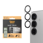 Samsung Galaxy S25 + (plus) Panzerglass PicturePerfect – Protection de la caméra – transparent / noir Samsung Galaxy S25 + (plus) Panzerglass PicturePerfect – Protection de la caméra – transparent / noir