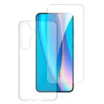 Samsung Galaxy S25 + (plus) 4SMARTS 360 ° Protection Ensemble avec couverture et protection d'écran Verre – Samsung Galaxy S25 + (plus) 4Smarts 360 ° SETT AVEC COUVERTURE ET CASSEAUX PROTECTION Verre – Transparent