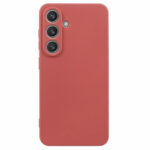 – Samsung Galaxy S25 Couvercle en plastique souple – Protection anti-Trisit avec doublure en fibre – Coral Redrederwood – Samsung Galaxy S25 Couvre en plastique souple – Protection anti-crite avec doublure en fibre – Rouge corallien