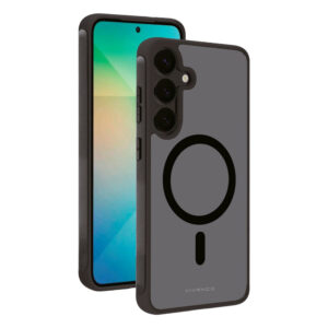 Vivanco Samsung Galaxy S25 Mag Pro Cover – Transparent / noir Vivanco Samsung Galaxy S25 Mag Pro Cover – Transparent / noir