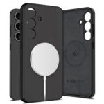 Samsung Galaxy S25 Tech -Protect Silicone Cover – Magsafe Compatible – Black Samsung Galaxy S25 Tech -Protect Silicone Cover – Magsafe Compatible – Black