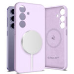 Samsung Galaxy S25 Tech -Protect Silicone Cover – Magsafe Compatible – Lillasamsung Galaxy S25 Tech -Protect Silicone Cover – Magsafe Compatible – Purple