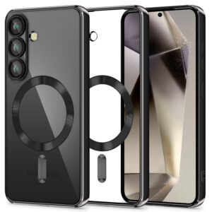 Samsung Galaxy S25 Tech -Protect Magflex Cover – Magsafe Compatible – Black Samsung Galaxy S25 Tech -Protect Magflex Cover – Magsafe Compatible – Black