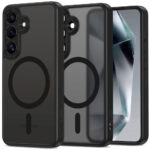 Samsung Galaxy S25 Tech -Protect Magcam Cover – Magsafe Compatible – Mat Black Samsung Galaxy S25 Tech -Protect Magcam Cover – Magsafe Compatible – Mat Black