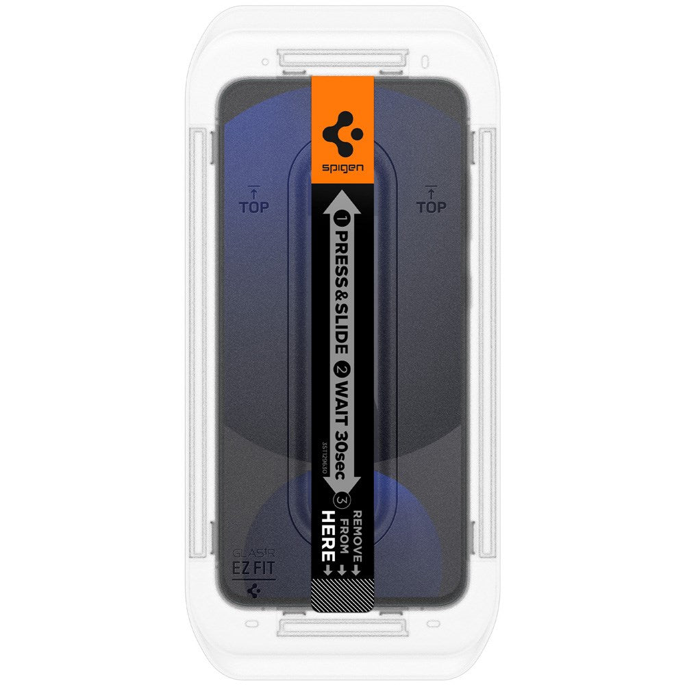 Samsung Galaxy S24 FE / A56 (5G) Spigen EZ Fit Glass.R Protection d'écran – 2 PCS. – Associé aux étuis – transparent Samsung Galaxy S24 FE / A56 (5G) Spigen EZ Fit Glass.R Protection d'écran – 2 PCS. – Associé à cas – Transparent 4
