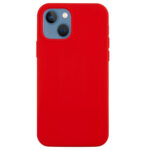 Couverture de silicone iPhone 14 – Rediphone 14 Couverture en silicone – Rouge