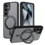 Samsung Galaxy S25 Tech -Protect Magring Cover – Magsafe Compatible – Mat Black Samsung Galaxy S25 Tech -Protect Maging Cover – Magsafe Compatible – Mat Black