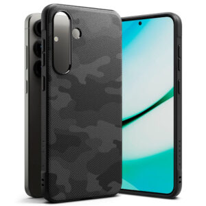 Samsung Galaxy S25 – Couvercle en plastique Ringke Onyx – Camouflages Black Galaxy S25 – Couvercle en plastique Ringke Onyx – Camouflage noir