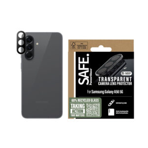 Samsung Galaxy A56 (5G) sûr par Panzerglass Camera Protection – Verre recyclée – Samsung Galaxy A56 (5G) transparent en toute sécurité par Panzerglass Camera Protection – Verre recyclée – transparent