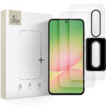 Samsung Galaxy A36 (5G) / A56 (5G) TECH-Set en verre protect + ensemble de protection – 2 x Protection d'écran 1 x Protection de ligne de ligne cadérale – Samsung Galaxy A36 (5G) / A56 (5G) Ensemble de verre technologique et protection PROTECT – 2 x P