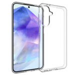 Samsung Galaxy A56 (5G) Couvercle arrière en plastique flexible – transparent Aderwod Samsung Galaxy A56 (5G) Couvercle arrière en plastique flexible – transparent
