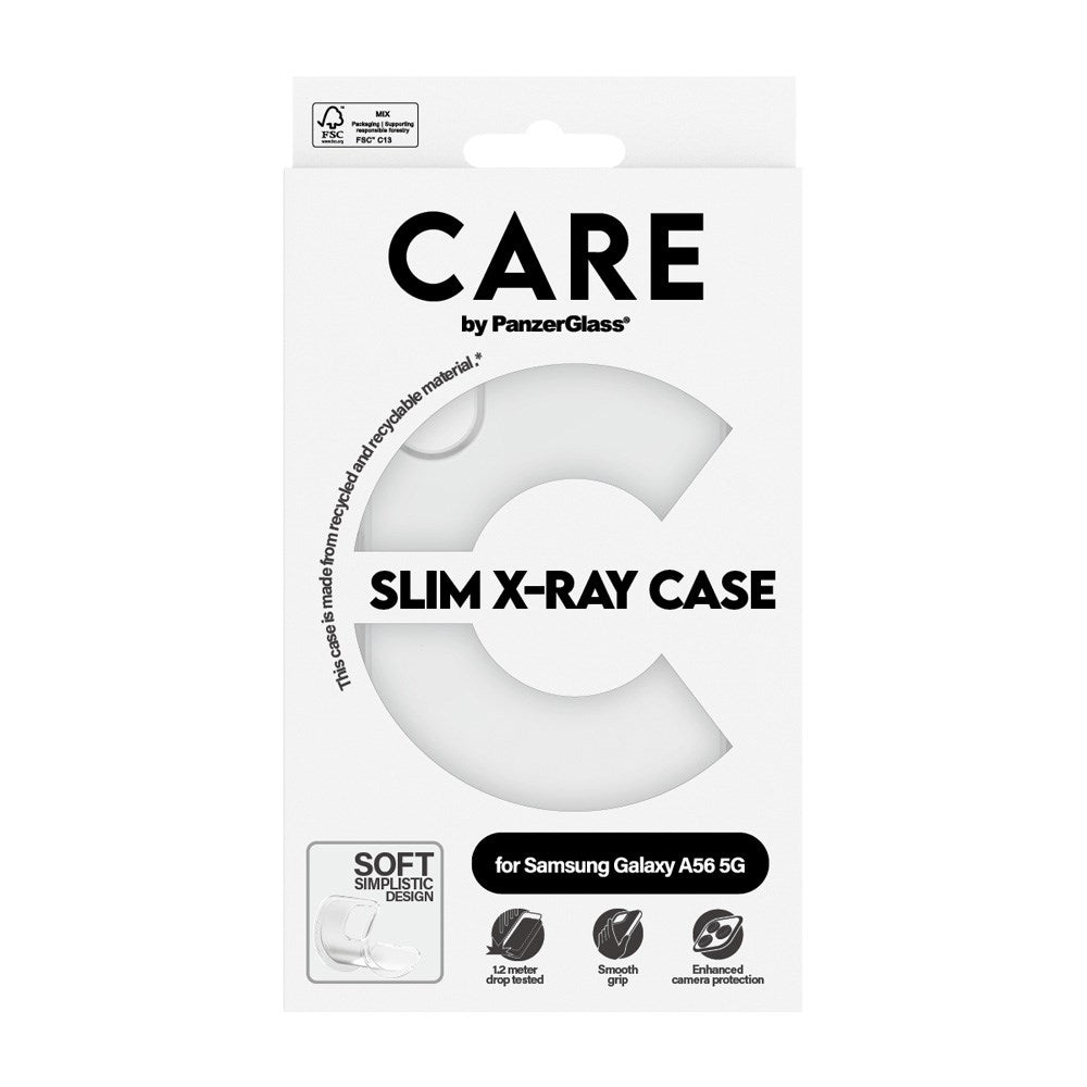 Care by Panzerglass Samsung Galaxy A56 (5G) mode X -Ray Soft Basic case – transparentcare par Panzerglass Samsung Galaxy A56 (5G) Fashion X -Ray Soft Basic Case – transparent 4