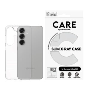 Soins par Panzerglass Samsung Galaxy S25 Fashion X -RAY Soft Basic Case – transparentcare par Panzerglass Samsung Galaxy S25 Fashion X -RAY Soft Basic Case – transparent