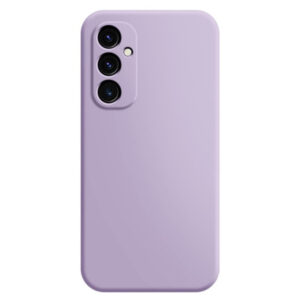 Samsung Galaxy A56 (5G) Tissu en tissu – Couvre arrière en plastique flexible – Purpleidwood Samsung Galaxy A56 (5G) Couverture arrière en plastique flexible – Purple