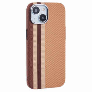 Pattern Carbon Cover – iPhone 14 – Magsafe Compatible – Couverture en carbone de motif Light Stripesiderwood – iPhone 14 – Magsafe compatible – Stripes légères