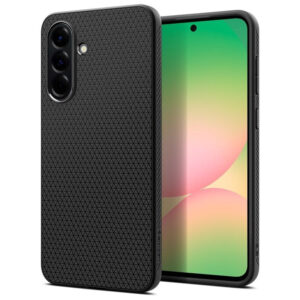 Samsung Galaxy A56 (5G) Air liquide SPIGEN – Couvercle en plastique flexible – Mat noir Samsung Galaxy A56 (5G) Air liquide SPIGEN – Couvre en plastique flexible – noir mat