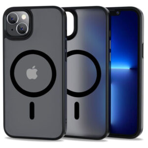 iPhone 14 Tech -Protect Magmat Cover – Magsafe Compatible – Mat Triphone 14 Tech -Protect Magmat Cover – Magsafe Compatible – Mat Black