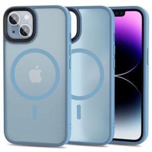 iPhone 14 Tech -Protect Magmat Cover – Magsafe Compatible – Mat Bluephone 14 Tech -Protect Magmat Cover – Magsafe Compatible – Mat Blue
