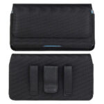 Sac à courroie en cuir universel pour mobile avec fermeture magnétique – noir (mobile max: 180 x 90 mm) Sac à ceinture en cuir universel pour mobile avec fermeture magnétique – noir (mobile max: 180 x 90 mm)