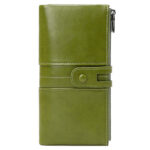 Publier en cuir mobile avec porte-cartes et seins lea (Max. Mobile: 185 x 95 x 20 mm) – Green Mobile