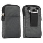Sac à ceinture universel pour smartphones avec carabiner et sangle – Gris foncé – (Max. Mobile: 170 x 95 x 15 mm) Sac à ceinture universel pour smartphones avec carabiner et sangle – gris foncé – (Max. Mobile: 170 x 95 x 15 mm)