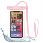 TECH -PROTECT UNIVERSHEL CASE EMPLAPIER CASE – PINK / Transparent (Max. Mobile: 163 x 90 x 10 mm) TECH-TECH-PROTECT Universal Emperproof Case – Pink / Transparent (MAX. Mobile: 163 x 90 x 10 mm)