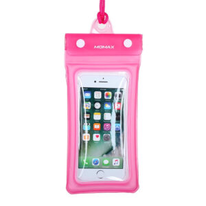 MOMAX Airpouch Pink (MAX. MOBILE: 150 x 76 x 10 mm) Momax Airpouch Airpouch Pink (MAX. Mobile: 150 x 76 x 10 mm)