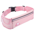 Ceinture de course sportive (Max. Mobile: 180 x 95 x 25 mm) avec réflexe construit – ceinture de course sportive rose (mobile maximum: 180 x 95 x 25 mm) avec réflexe construit – rose