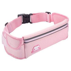 Ceinture de course sportive (Max. Mobile: 180 x 95 x 25 mm) avec réflexe construit – ceinture de course sportive rose (mobile maximum: 180 x 95 x 25 mm) avec réflexe construit – rose