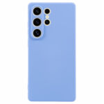 Samsung Galaxy S25 Couverture en plastique flexible ultra doublé – Blueiderwood Samsung Galaxy S25 Couverture en plastique flexible ultra doublé – Bleu clair