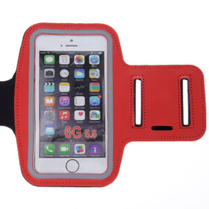 Bracelet en cours d'exécution avec un bord réfléchissant – Red (Max. Mobile: 138 x 70 mm) Bracelet en cours d'exécution avec bord réfléchissant – rouge (mobile max.: 138 x 70 mm)