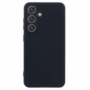 Samsung Galaxy S25 + (plus) Couverture en plastique flexible doublé – Sortidwood Samsung Galaxy S25 + (Plus) Couverture en plastique flexible doublé – noir
