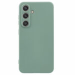 Samsung Galaxy S25 + (plus) Couverture en plastique flexible doublé – bois vert Samsung Galaxy S25 + (plus) Couverture en plastique flexible doublé – vert clair