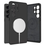 Samsung Galaxy S25 Ultra Tech -Protect Silicone Cover – Magsafe Compatible – Black Samsung Galaxy S25 Ultra Tech -Protect Silicone Cover – Magsafe Compatible – Black