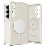 Samsung Galaxy S25 Ultra Tech -Protect Silicone Cover – Magsafe Compatible – Beigesamsung Galaxy S25 Ultra Tech -Protect Silicone Cover – Magsafe Compatible – Beige