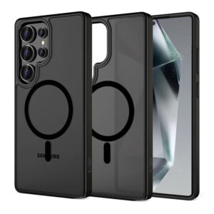 Samsung Galaxy S25 Ultra Tech -Protect Magmat Cover – Magsafe Compatible – Mat Black Samsung Galaxy S25 Ultra Tech -Protect Magmat Cover – Magsafe Compatible – Mat Black